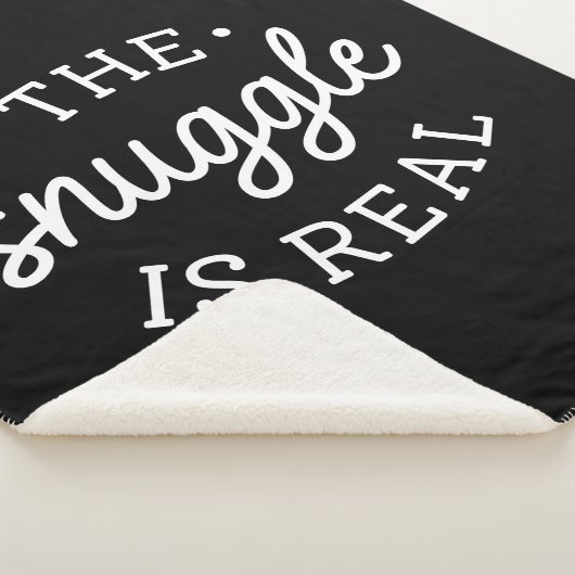 De hoek is echt sherpa deken (3/4)