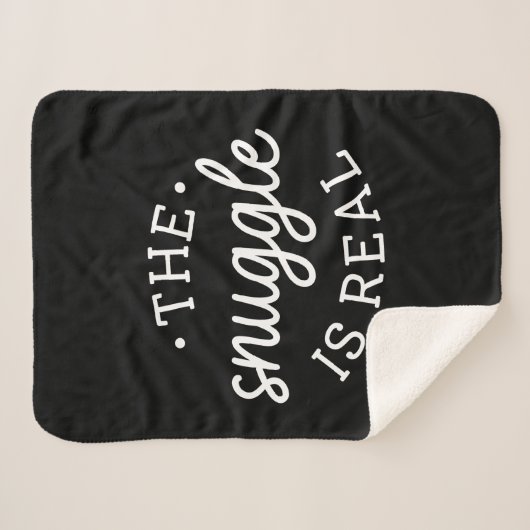 De hoek is echt sherpa deken (Voorkant (horizontaal))