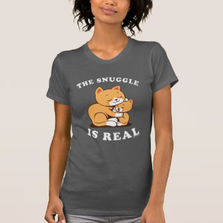 De hoek is echt t-shirt