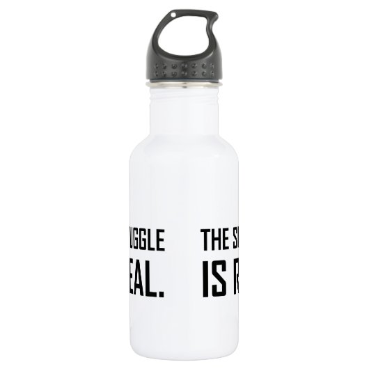 De hoek is echt waterfles  (Voorkant)