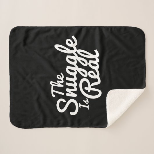 De hoek is een echte Humor Sherpa Deken (Voorkant (horizontaal))