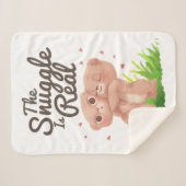 De hoek is een echte klap op het Beer Sherpa Deken (Voorkant (horizontaal))