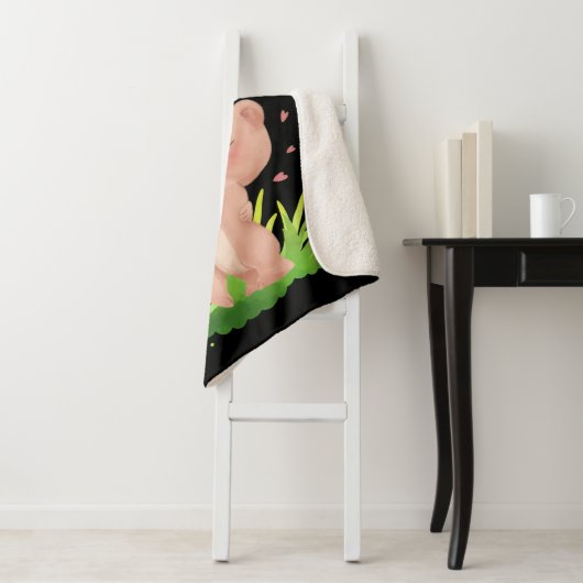 De hoek is een echte klap op het Beer Sherpa Deken (In situ)