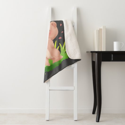 De hoek is een echte klap op het Beer Sherpa Deken (In situ)