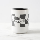 De hoek van Chess Lover Tweekleurige Koffiemok (Center)