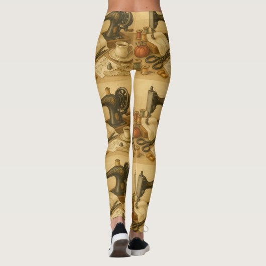 De hoek van de naaister leggings (Achterkant)