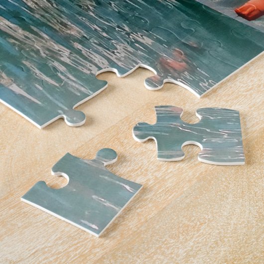 De hoeken van Portofino, Italië - 16 x 20 inch Legpuzzel (Zijkant)