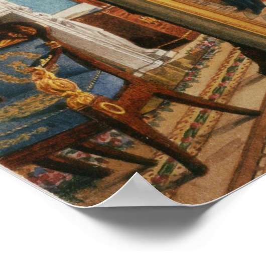 De hoekkamer van keizer Nicholas I Poster (Hoek)