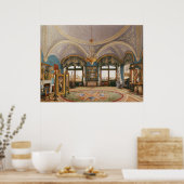 De hoekkamer van keizer Nicholas I Poster (Keuken)