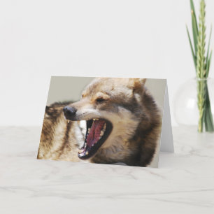 De Hoektanden van de wolf Feestdagen Kaart