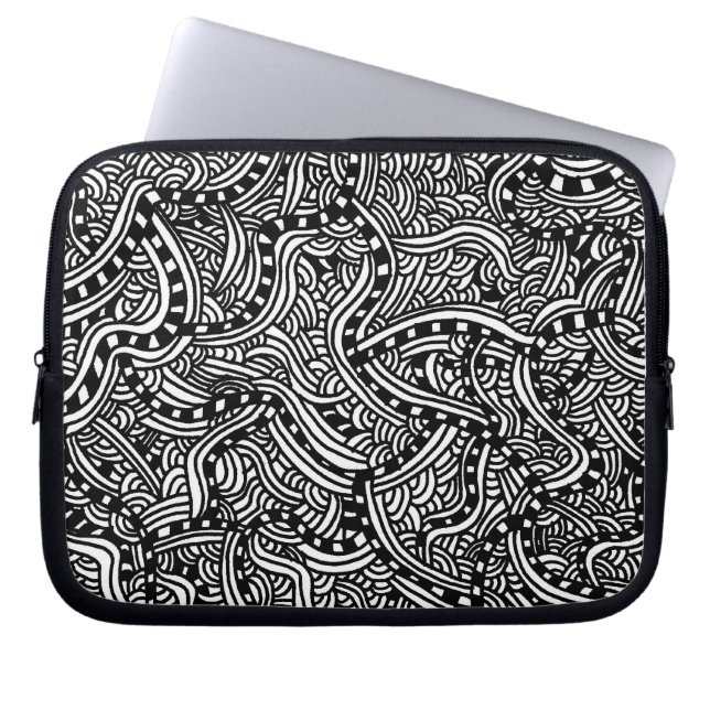 De hoes van de draagbare laptop (Voorkant)