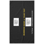 De Hoesjes van de Lijst van het Show van de handel Tafelkleed (Voorkant)