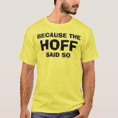 De hoff t-shirt (Voorkant)