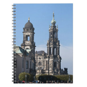 De hofkirche (Hofkerk) Dresden Notitieboek