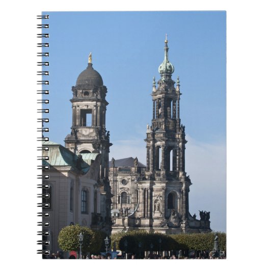 De hofkirche (Hofkerk) Dresden Notitieboek (Voorkant)