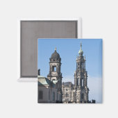 De Hofkirche (Kerk van het Hof) Dresden Magneet (Voorkant / Achterkant)