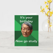 De hoge Aziatische klantgerichte Vader van Kaart (Gele Bloem)