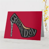 De hoge Kaart van de Typografie van de Verjaardag (Gele Bloem)