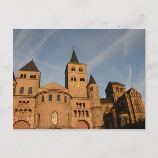 De hoge kathedraal van Saint Peter, Trier Briefkaart (Voorkant)