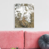 De hoge pieken van de Rocky Mountains Canvas Afdruk (Insitu (Woonkamer))