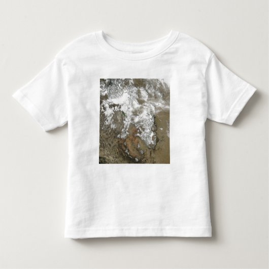 De hoge pieken van de Rocky Mountains Kinder Shirts (Voorkant)