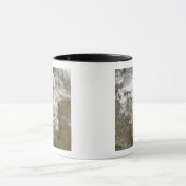 De hoge pieken van de Rocky Mountains Mok (Midden)