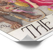 De Hoge Priesteres tarotkaart Poster (Hoek)