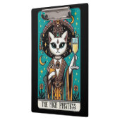 De Hoge Priesteres Tarotkat | Mystieke Heks Klembord (Links)