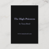 De hoge prioriteit visitekaartje (Achterkant)