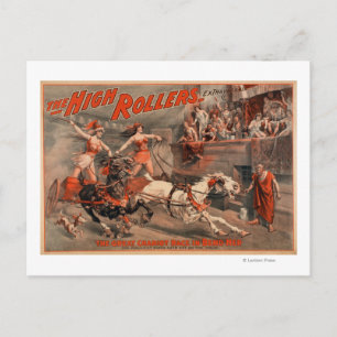 De hoge rollen - Ben Hur "buig haar" theater Briefkaart