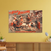 De hoge rollen - Ben Hur "buig haar" theater Canvas Afdruk (Insitu (Woonkamer))