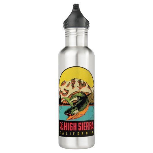 De hoge Sierra, Californië Waterfles (Rechts)