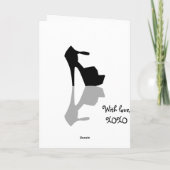 DE HOGE STER VAN DE HIEL - POMP HET DANKT U OMHOOG BEDANKKAART (Achterkant)