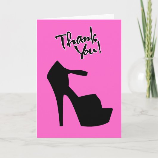 DE HOGE STER VAN DE HIEL - POMP HET DANKT U OMHOOG BEDANKKAART (Voorkant)