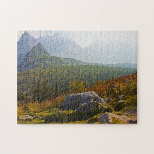 De Hoge Tatra Polen. Legpuzzel (Horizontaal)