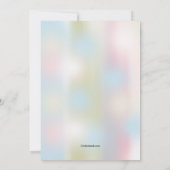 De hoge Uitnodiging van Snowboarder van Pieken (Achterkant)