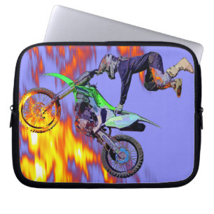 De hoge Vliegende Ruiter van de Motocross van het Laptop Sleeve