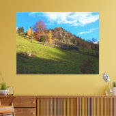 De Hoge Weide - Wilde Natuur Roemenië Canvas Afdruk (Insitu (Woonkamer))