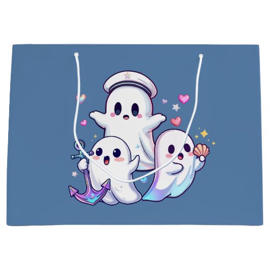 De hoge Zeeen achtervolgen! Groot Cadeauzakje (Voorkant)