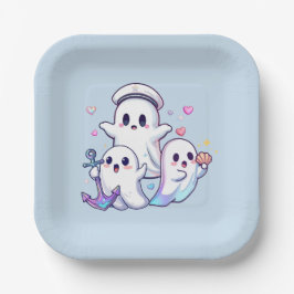 De hoge Zeeen achtervolgen! Papieren Bordje