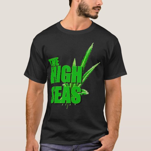 De hoge Zeeen Podcast T-Shirt (Voorkant)