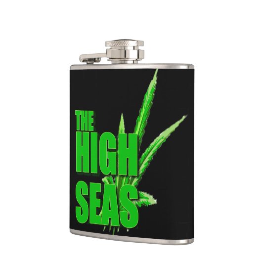 De hogedruk-Zeeen-podcast-kolf Heupfles (Links)