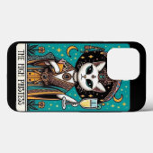 De Hogepriesteres Cat Tarot mobiele telefoon Hoesj Case-Mate iPhone Case (Achterkant (horizontaal))