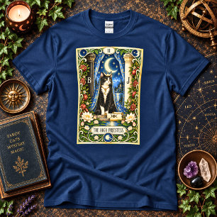 De Hogepriesteres Kat Tarot - Innerlijke Wijsheid T-shirt