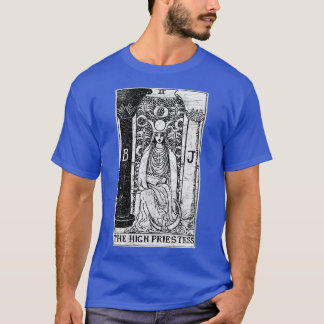 De Hogepriesteres Tarot de Grote Arcana fortuin T-shirt