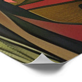 De hogepriesteres Tarot Kaart Art Poster (Hoek)