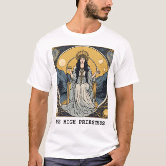 DE HOGEPRIESTERES - TAROT KAART T-SHIRT