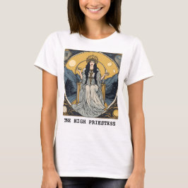 DE HOGEPRIESTERES - TAROT KAART T-SHIRT