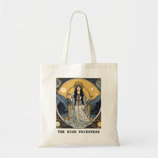 DE HOGEPRIESTERES - TAROT KAART TOTE BAG (Voorkant)