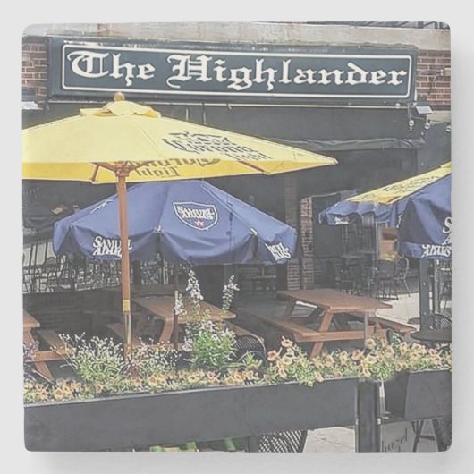 De Hoger Atlanta, de Hoger Stenen Onderzetter (Voorkant)